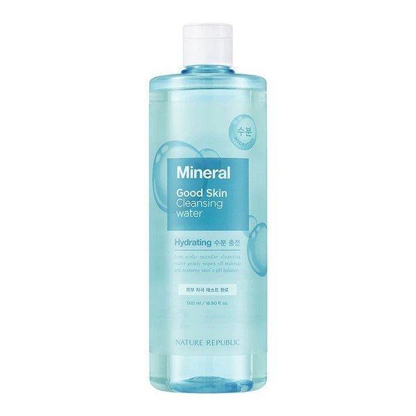 NATURE REPUBLIC - GOOD SKIN MINERAL AMPOULE CLEANSING WATER 500 ML