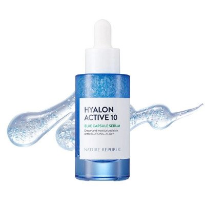 Nature Republic - HYALON ACTIVE 10 BLUE CAPSULE SERUM