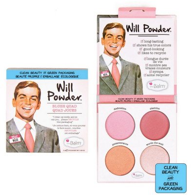 The balm - WILL POWDER™ Blush Quad