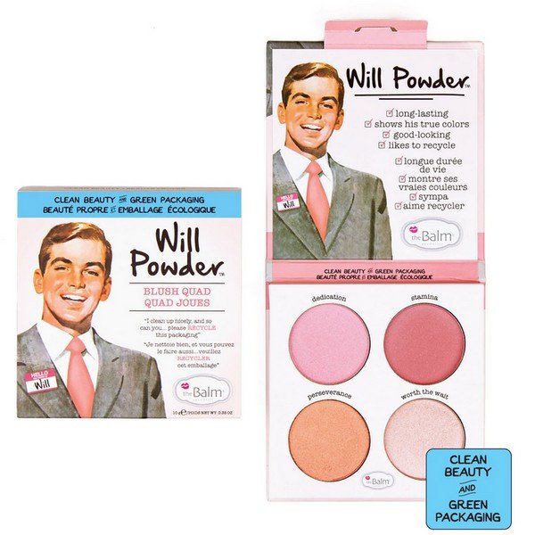 The balm - WILL POWDER™ Blush Quad