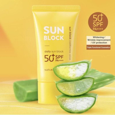 Nature Republic - CALIFORNIA ALOE DAILY SUN BLOCK SPF50+ PA+++++