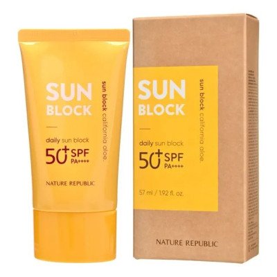 Nature Republic - CALIFORNIA ALOE DAILY SUN BLOCK SPF50+ PA+++++