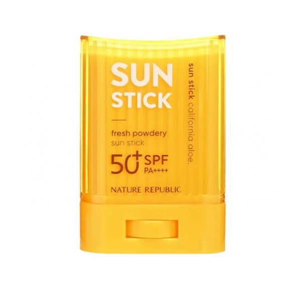 Nature Republic - CALIFORNIA ALOE FRESH POWDERY SUN STICK SPF50+PA++++