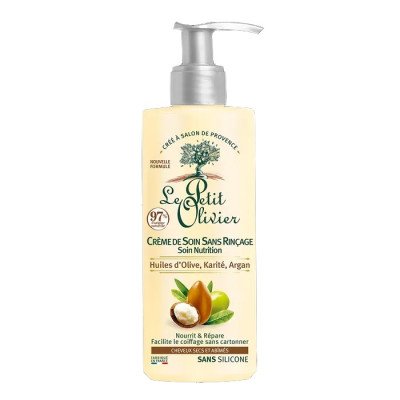 Le petit olivier - Crème de Soin Sans Rinçage Soin Nutrition Huiles d'Olive, Karité, Argan 200ml