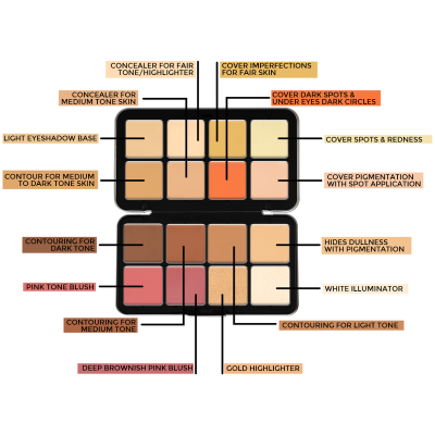 Forever 52 - 16 Color Camouflage HD Palette - CHP002