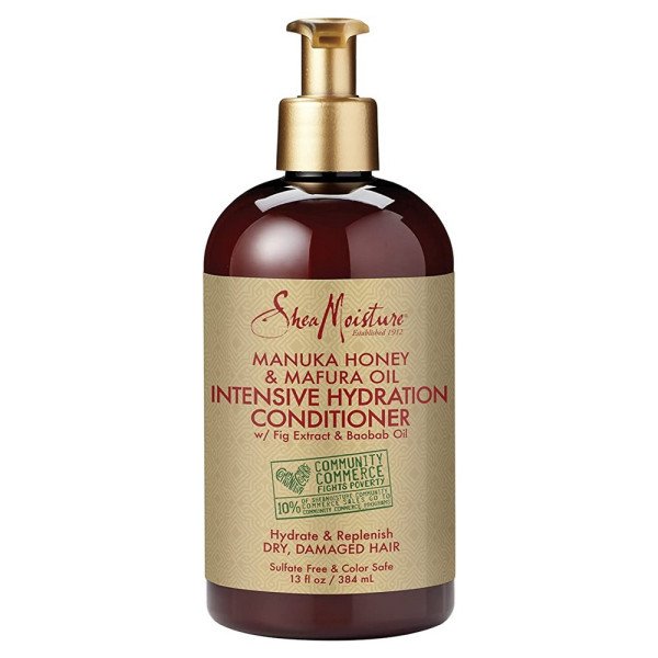 SHEA MOISTURE - MANUKA HONEY & MAFURA OIL APRÈS-SHAMPOING HYDRATATION INTENSE  384ML