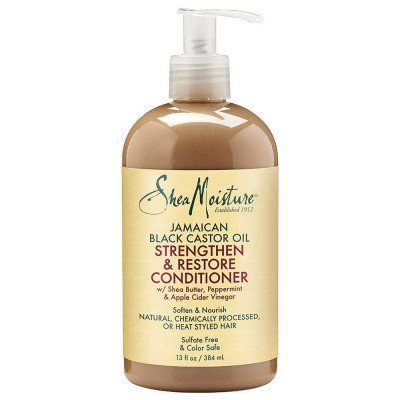 SHEA MOISTURE - JAMAICAN BLACK CASTOR OIL - APRÈS-SHAMPOING RÉPARATEUR & POUSSE  384ML