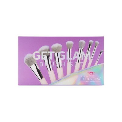 Forever 52 - Get Glam 8 Pcs Brush Set - X073