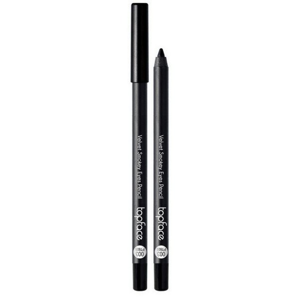 Topface - Velvet Smokey Eyes Pencil - Black