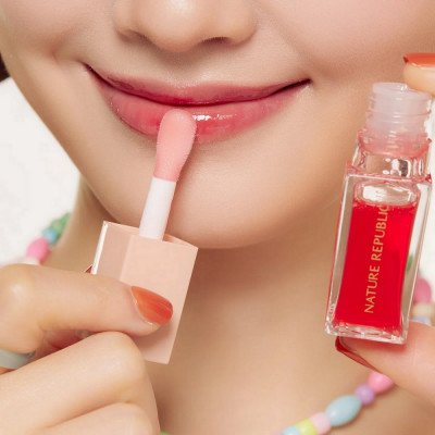 Nature Republic - GLAZE SHINE LIP OIL 02 SHINING CHERRY