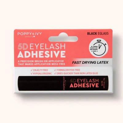 Absolute New York - 5D Eyelash Brush Adhesive - Fast Drying BLACK