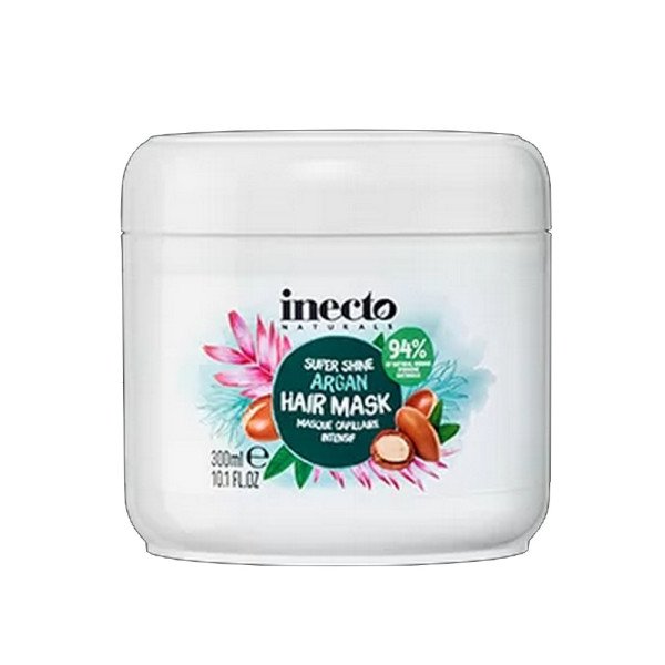 Inecto - MASQUE CAPILLAIRE SUPER BRILLANT À L’ARGAN 300 ml