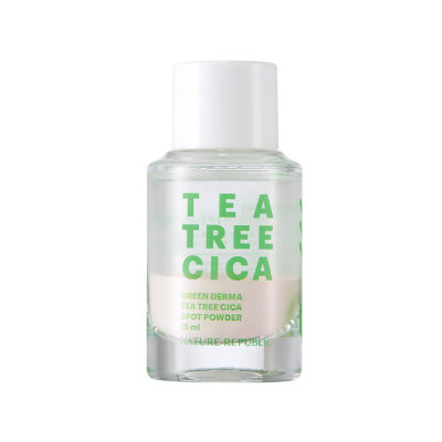 Nature Republic - green derma tea tree cica spot powder - 15 ml