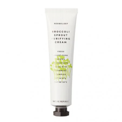 Nature Republic - Herbology Broccoli Sprout - Purifying Cream - 70 ml