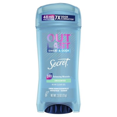 Secret - Outlast Clear Gel Deodorant Unscented