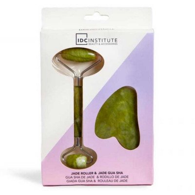 IDC INSTITUTE - Jade Roller & Jade Gua Sha ( 2pcs )