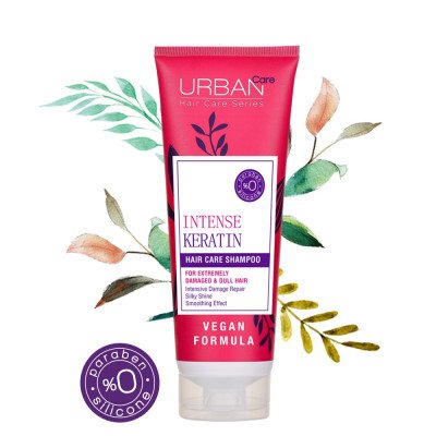 Urban care - SHAMPOOING RÉPARATEUR KÉRATINE INTENSE 250ml Urban care - SHAMPOOING RÉPARATEUR KÉRATINE INTENSE 250ml