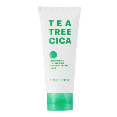 NATURE REPUBLIC - GREEN DERMA TEA TREE CICA SOOTHING CREAM