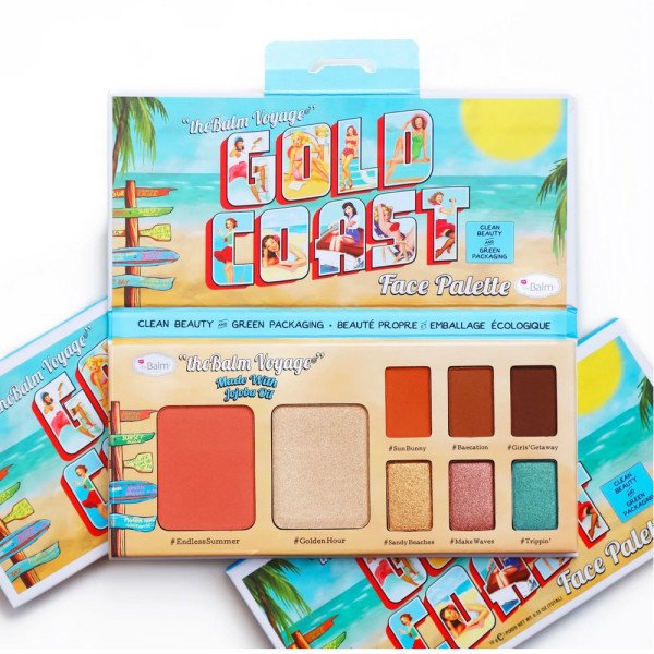 The balm - Gold Coast Face Palette - Model Roz x theBalm