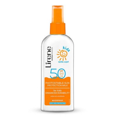 Lait photoprotecteur kids spf50 - Lirene Sun Kids - 150ml