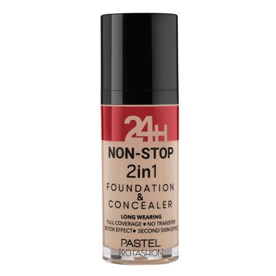 Pastel - 24H Non-Stop 2in1 Foundation & Concealer