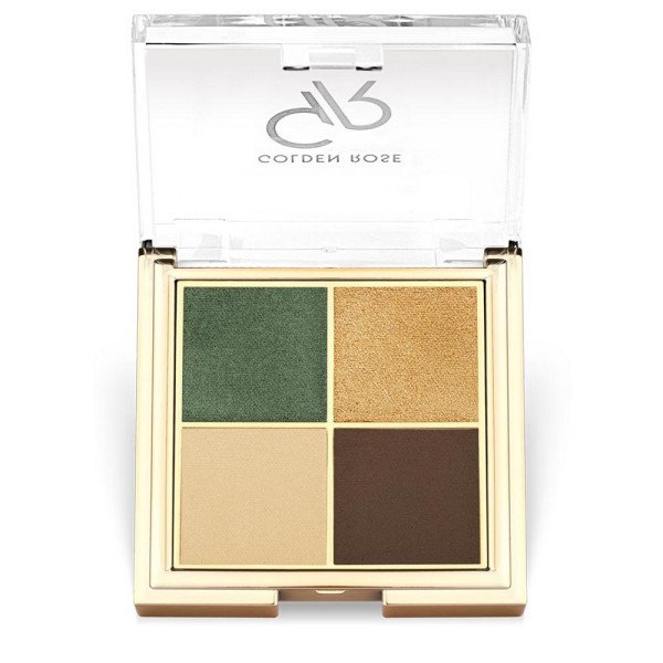Golden rose - QUATTRO EYESHADOW PALETTE 02 Royal jungle