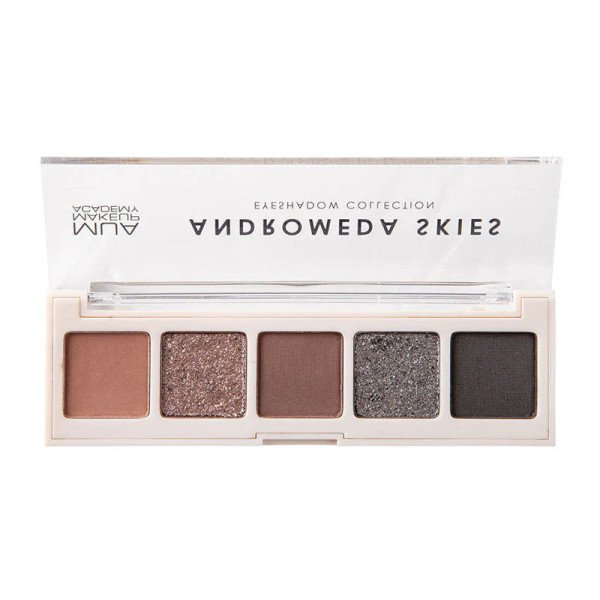 MUA MAKEUP ACADEMY : MUA 5 SHADE EYESHADOW PALETTE – ANDROMEDA SKIES