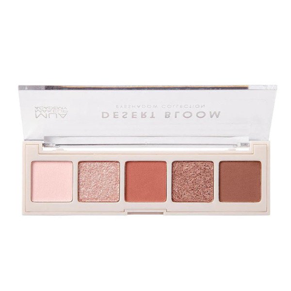 MUA MAKEUP ACADEMY : MUA 5 SHADE EYESHADOW PALETTE – DESERT BLOOM