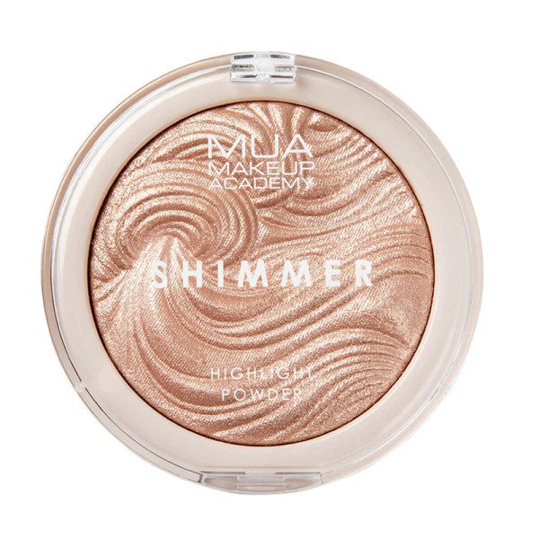 MUA MAKEUP ACADEMY : MUA SHIMMER HIGHLIGHT POWDER - RADIANT CASHMERE