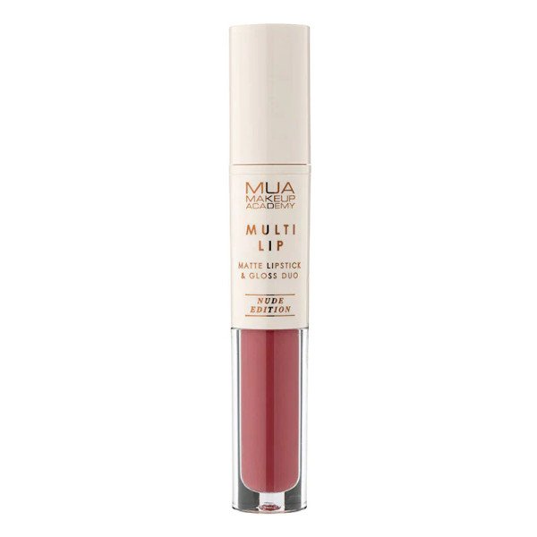 MUA MAKEUP ACADEMY :  MUA LIPSTICK & GLOSS DUO - SOLEIL