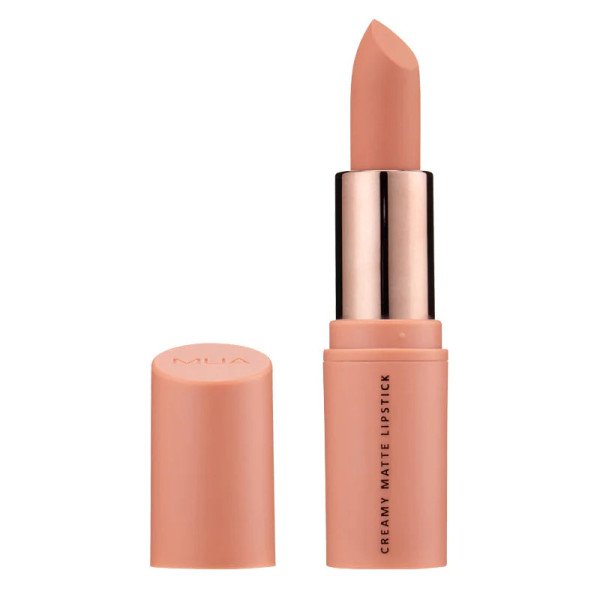 MUA MAKEUP ACADEMY :  MUA CREAMY MATTE LIPSTICK - SUPER NUDE