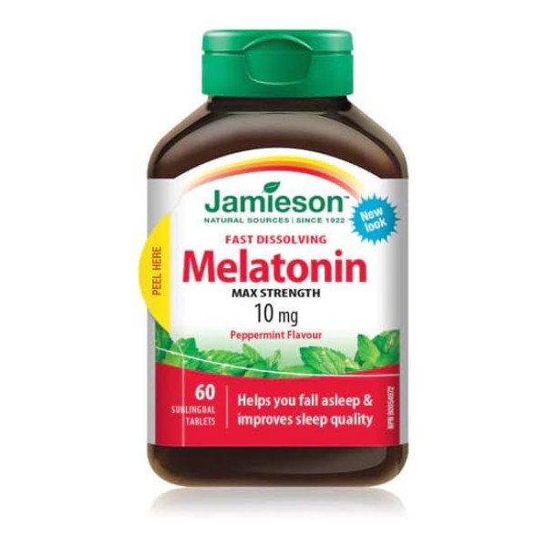 JAMIESON - MELATONINE 10MG 60CP