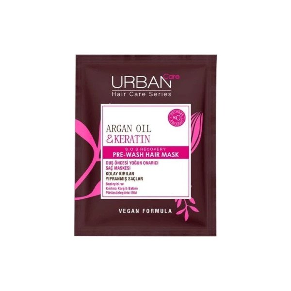 URBAN CARE MASQUE NOURRISSANT AVANT LAVAGE ARGAN & KÉRATINE