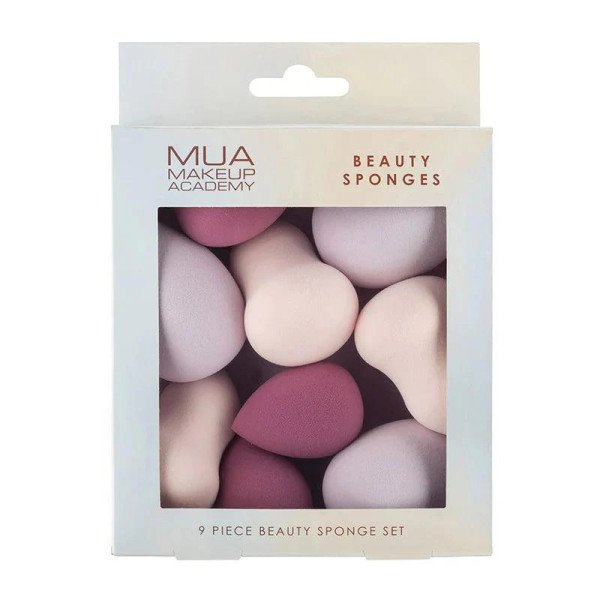 MUA MAKEUP ACADEMY :  MUA 9 PIECE MAKEUP SPONGE SET