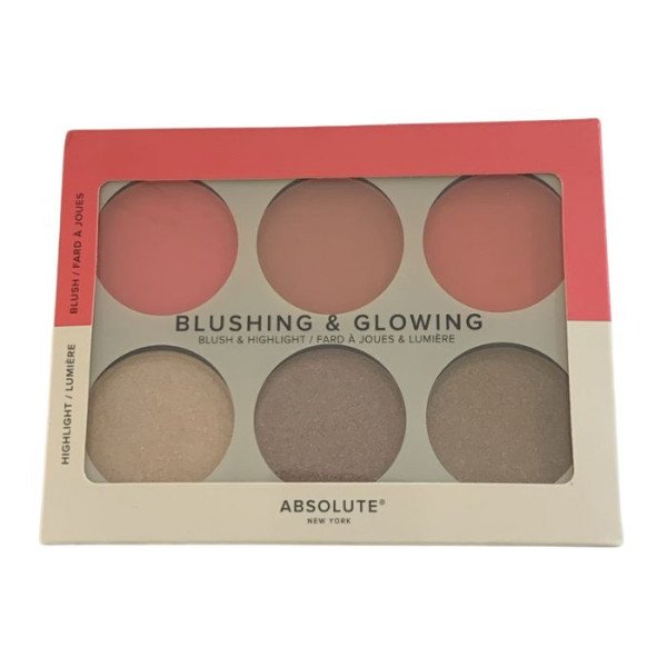 Absolute New York - BLUSH AND HIGHLIGHT 3G X 6 AHC12