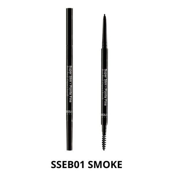 Absolute New York - Crayon sourcils SUPER SLIM POINTE FINE SMOKE SSEB01