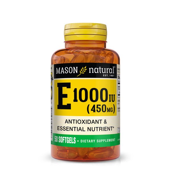 MASON NATURAL - E 1000 IU 450 MG 50 GELULES