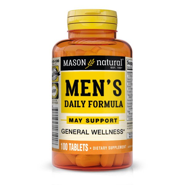 MASON NATURAL - MENS DAILY FORMULA 100 COMPRIMES