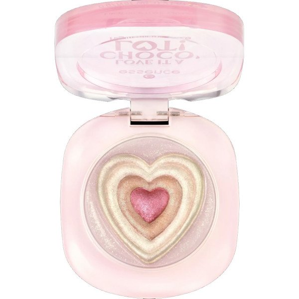 Essence LOVE IT A CHOCO' LOT! highlighter glaze Heartbeats & Choco Treats