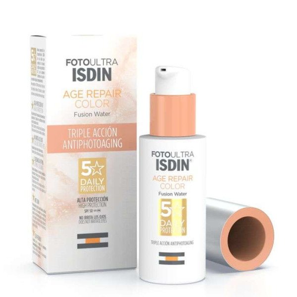 ISDIN - FOTO ULTRA AGE REPAIR COLOR FUSION WATER SPF 50 — ISDIN (50 ml)