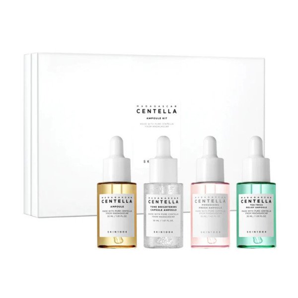 SKIN1004 - Kit d'ampoules Centella Madagascar 30 ml x 4