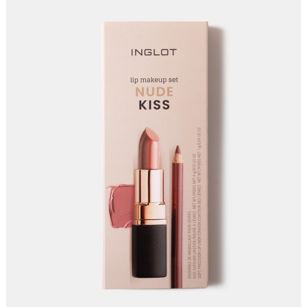 Inglot - Kit de maquillage lèvres NUDE KISS