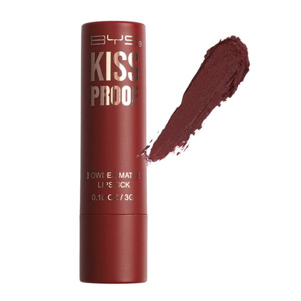 Bys - Kiss Proof Powder Matte Lipstick 04 Fine Wine