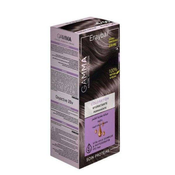 Erayba Gamma next Coloration 6/10 Blond fonce cendre Coloration Hydratante Permanente