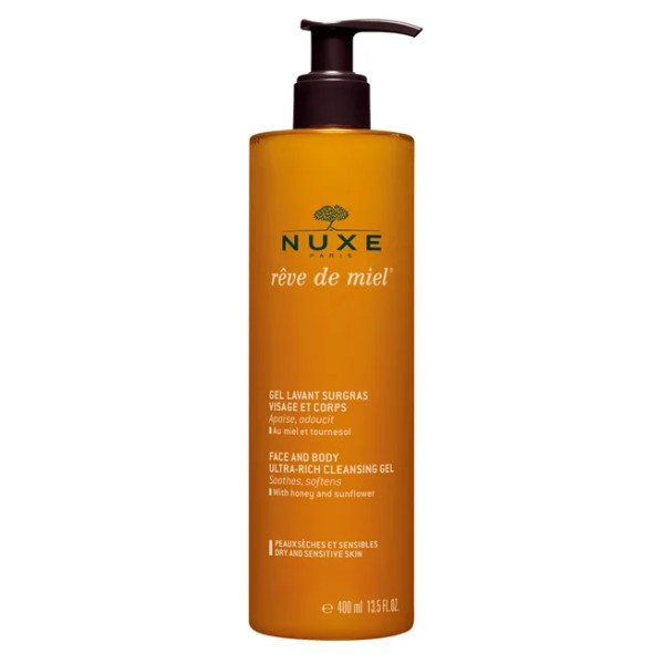 Nuxe Gel lavant Surgras Visage et Corps - 400 ml