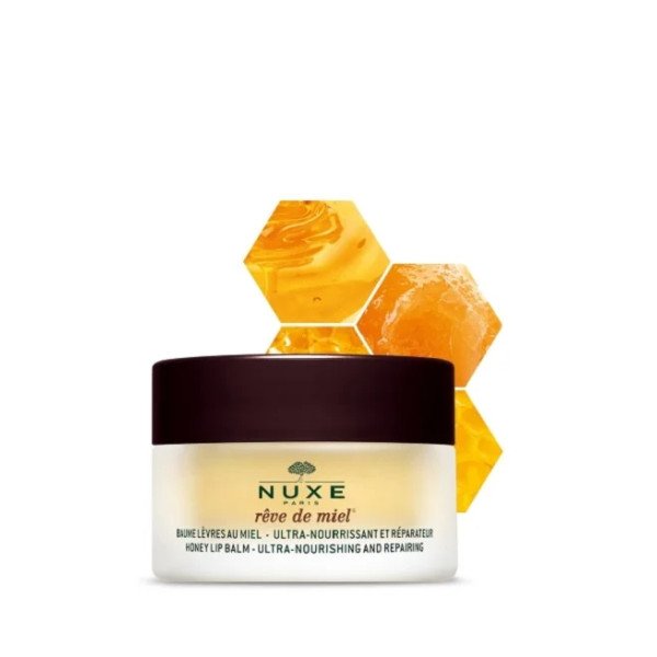 NUXE Rêve de Miel Baume Lèvres au Miel Ultra nourrissant et Réparateur
