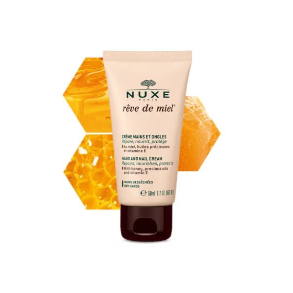 NUXE Rêve de Miel Crème Mains et Ongles 50ml