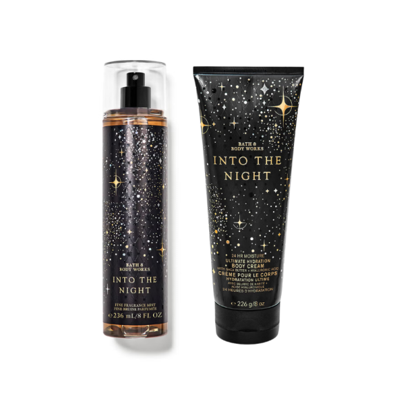 Bath & body works - Duo crème + brume INTO THE NIGHT