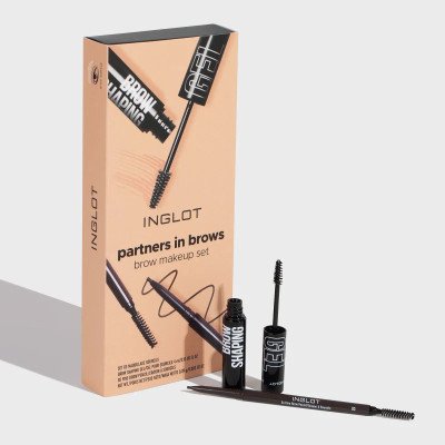 INGLOT - PARTNERS IN BROWS SET