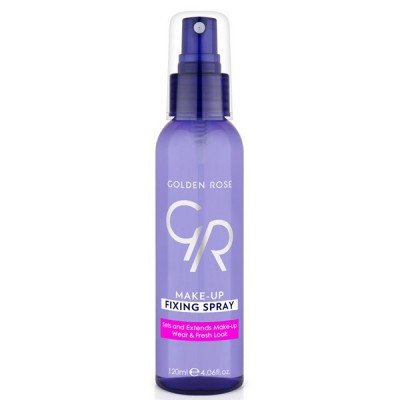 Golden rose make-up fixing spray